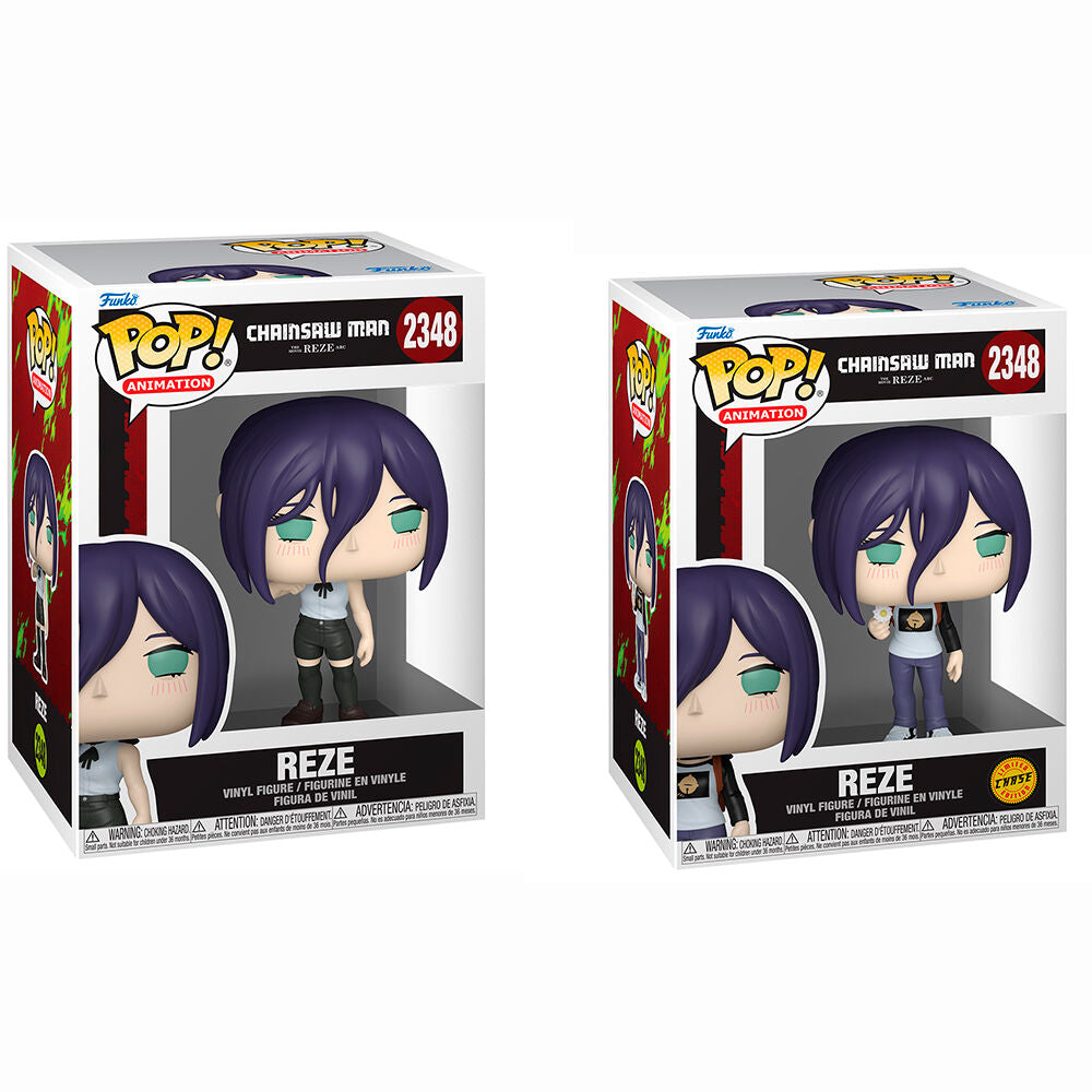Figura Funko POP! de Reze de Chainsaw Man en caja