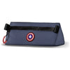 Portatodo azul de Capitán América Marvel con cremallera