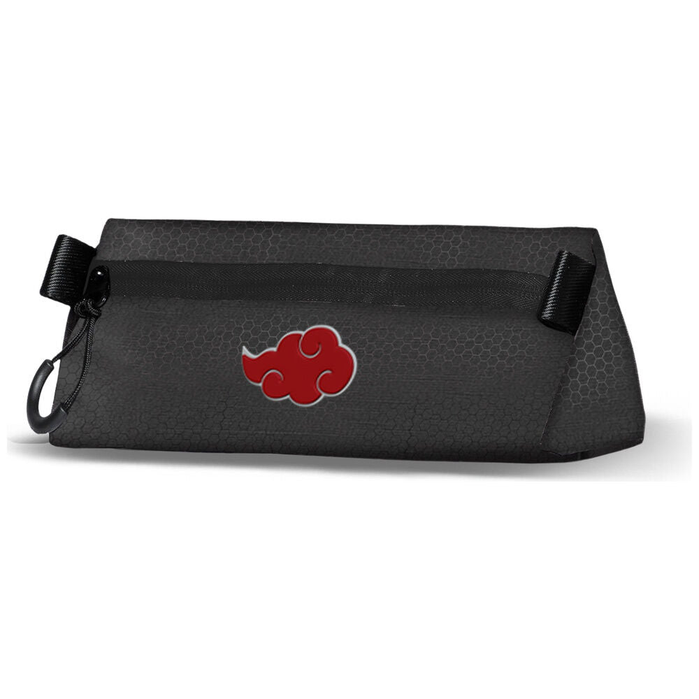 Portatodo negro de Naruto Shippuden con nube roja