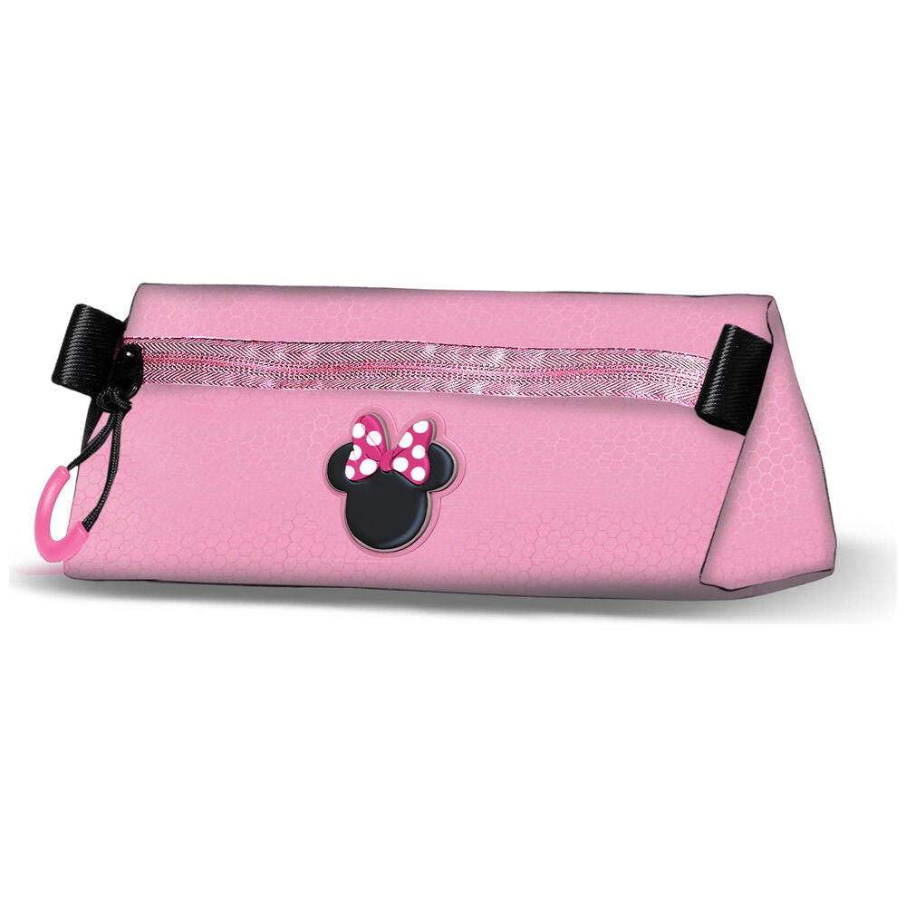 Portatodo rosa de Minnie Disney con cremallera