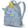 Mochila urbana de Dumbo Disney azul grisácea con bolsillos