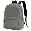 Mochila gris de Capitán América Marvel con escudo frontal