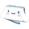 Cartera blanca de Cinnamoroll Hello Kitty con detalles azules