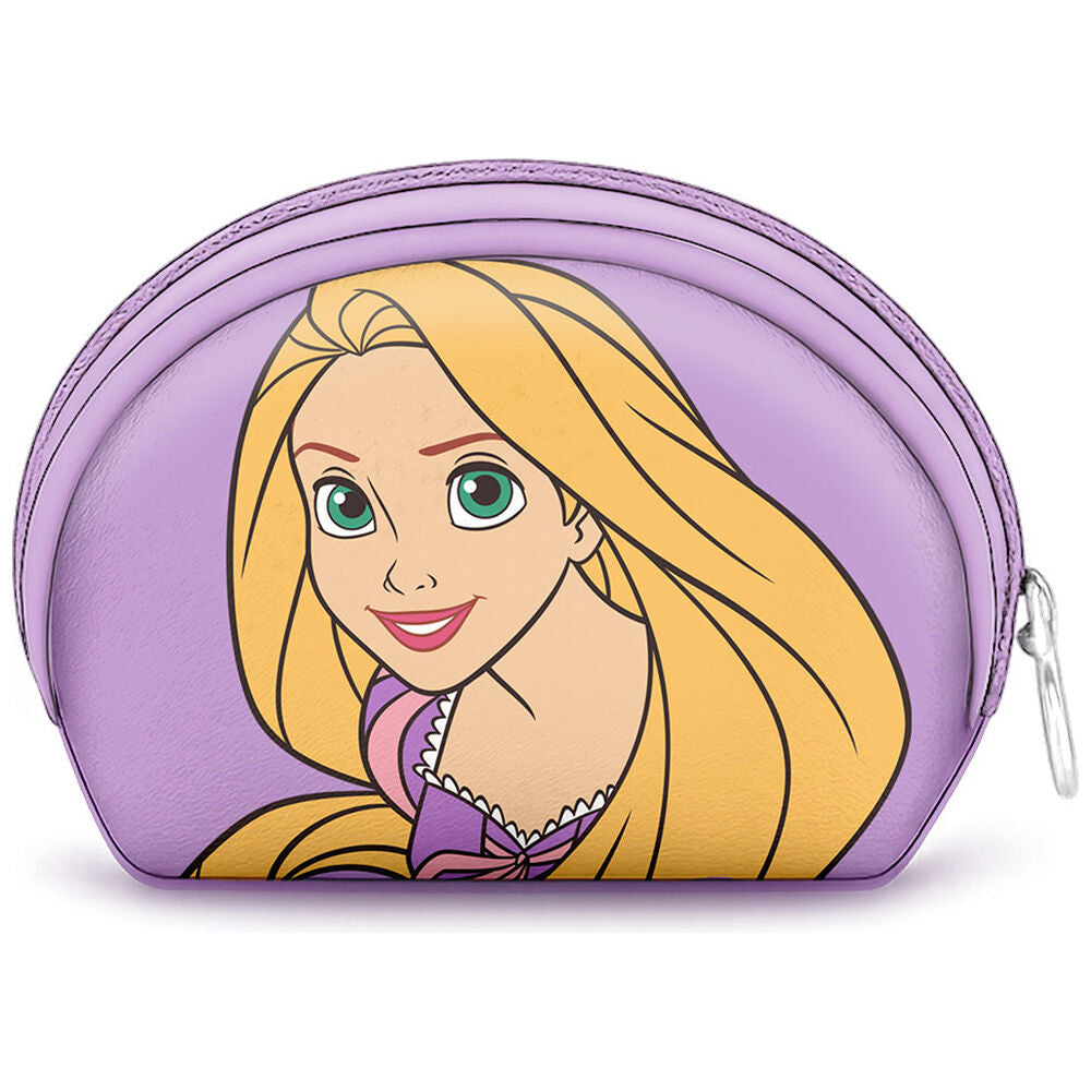 Monedero lila de Rapunzel Disney con cremallera