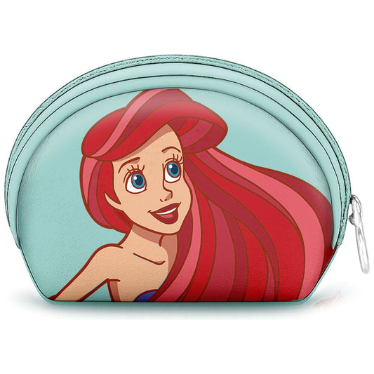 Monedero azul de Ariel de La Sirenita Disney con cremallera