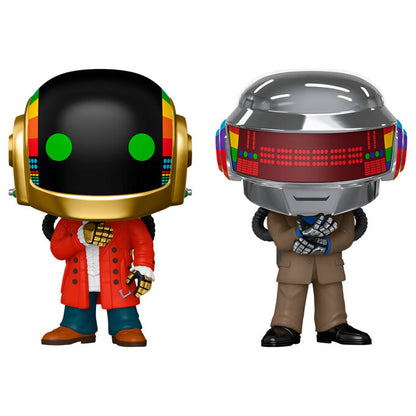 Pack de 2 figuras Funko POP Daft Punk Discovery Era en caja - 2
