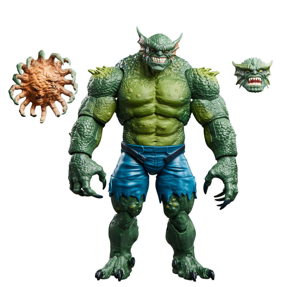 Figura articulada de Abomination Marvel con dos cabezas alternativas