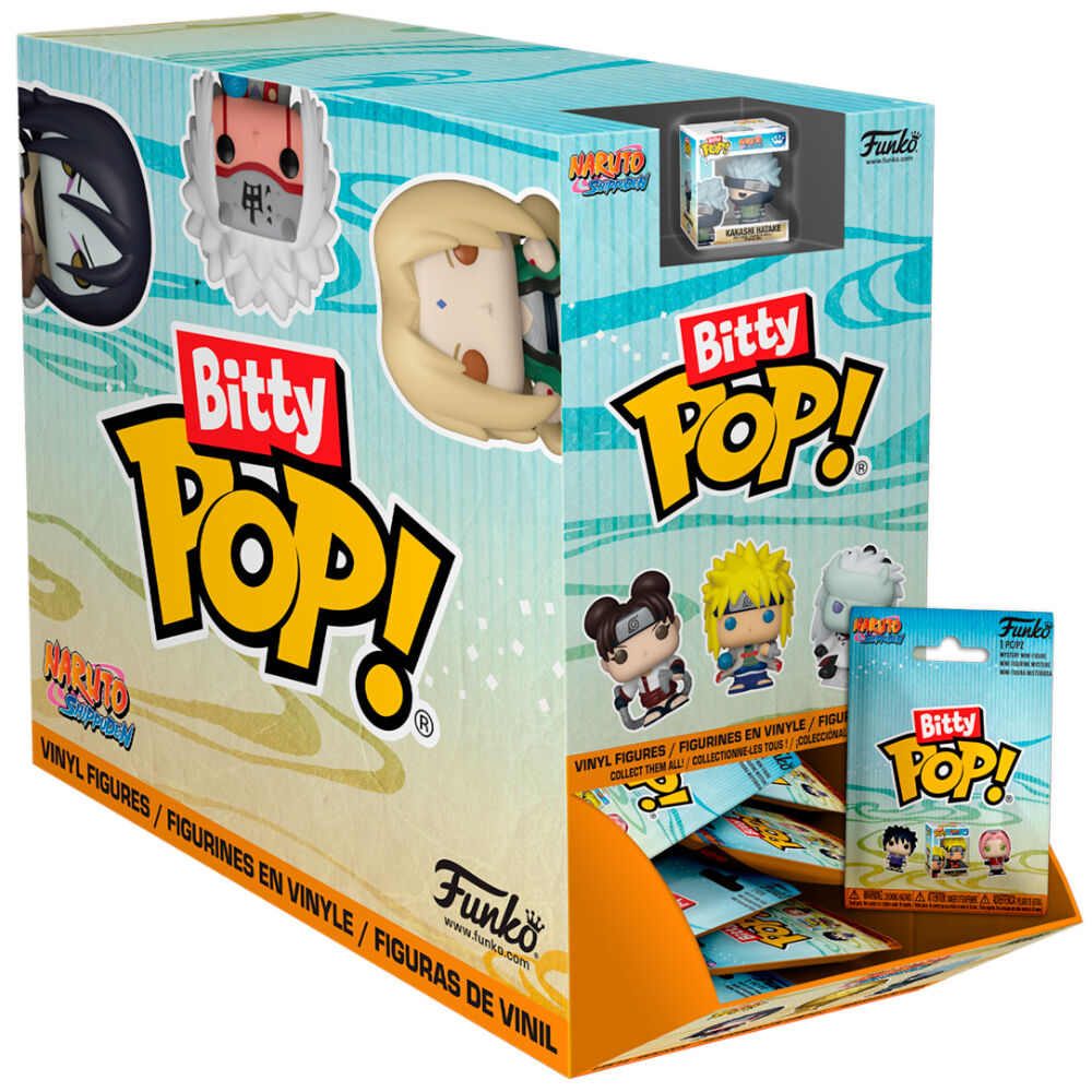 Figura FUNKO Bitty POP! Mystery de Naruto Shippuden en envase surtido