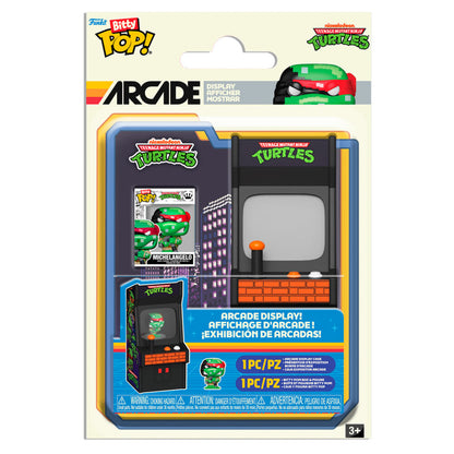 FUNKO Bitty POP Arcade de Tortugas Ninja con máquina recreativa y minifigura - 2
