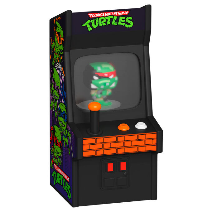 FUNKO Bitty POP Arcade de Tortugas Ninja con máquina recreativa y minifigura - 4