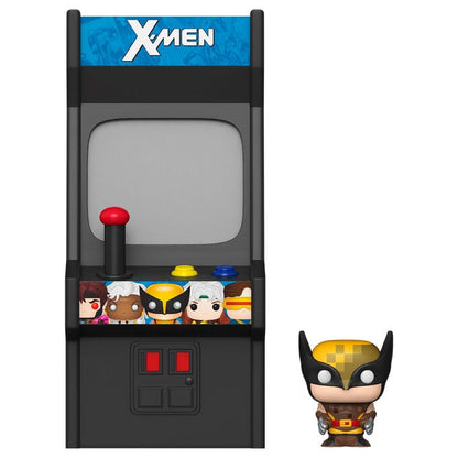 Figura FUNKO Bitty POP Arcade Marvel X-Men con Wolverine