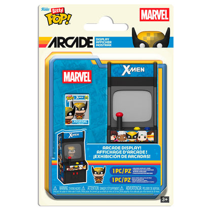 Figura FUNKO Bitty POP Arcade Marvel X-Men con Wolverine - 3