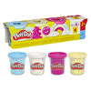 Set Play-Doh con cuatro botes de plastilina de colores