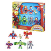 Pack de seis figuras Marvel de Iron Man y su super equipo