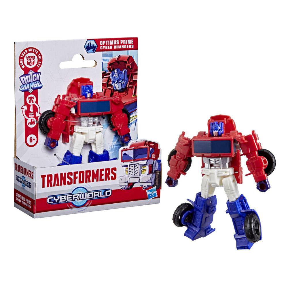 Figuras Transformers Cyberworld Cyber Changers de Hasbro en cuatro diseños surtidos - 2