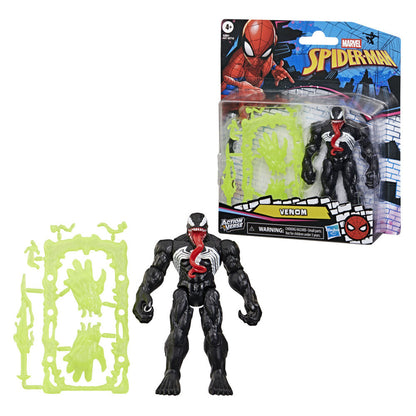 Surtido de figuras articuladas Marvel Action Verse de Spider-Man con accesorios - 2