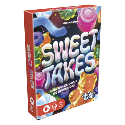 Juego de cartas Sweet Takes de Hasbro con diseño de dulces - 2