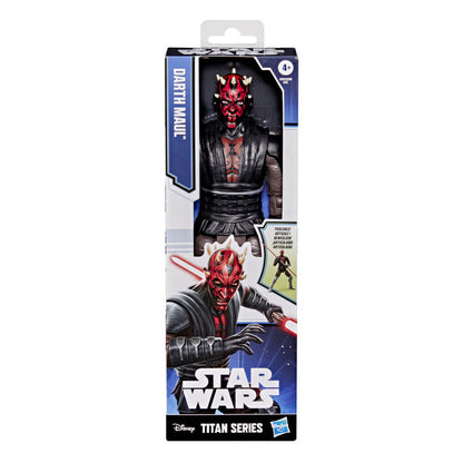 Figura articulada de Darth Maul Star Wars Titan Series con sable rojo - 2
