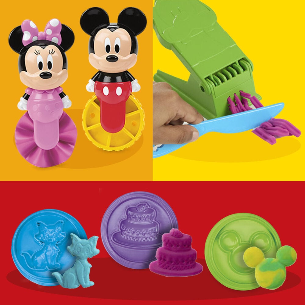 Set Play-Doh Disney Junior Crea una Historia con estuche amarillo y accesorios de Mickey Mouse - 4