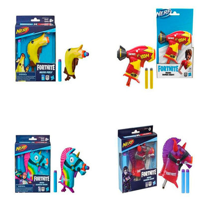 Lanzadores Nerf MicroShots Fortnite surtidos con dardos - 4