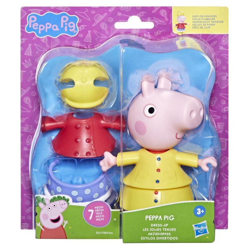 Figuras Peppa Pig de 15 cm con atuendos y accesorios surtidos - 3
