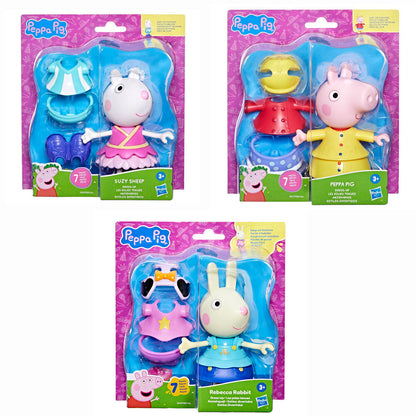 Figuras Peppa Pig de 15 cm con atuendos y accesorios surtidos