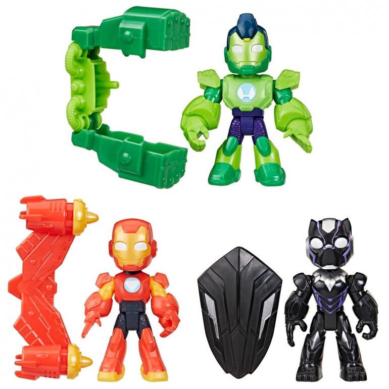 Figura Marvel Iron Man y su superquipo surtida con accesorios