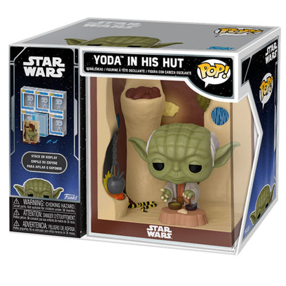 FUNKO POP Nooks de Yoda en su cabaña de Star Wars - 2