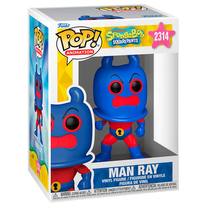 Figura Funko POP! de Man Ray de Bob Esponja SquarePants en caja