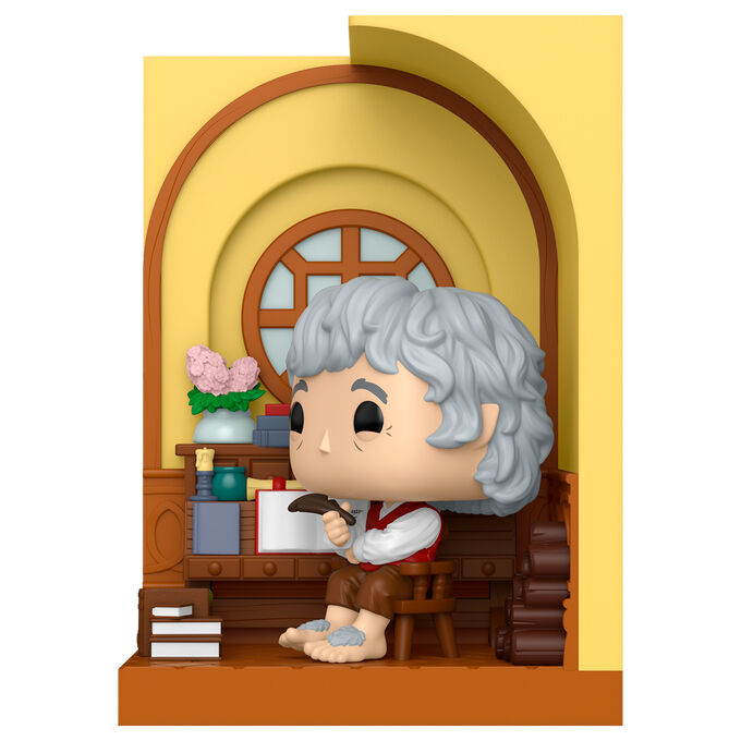 FUNKO POP! Nooks de Bilbo Bolsón leyendo en Bolsón Cerrado