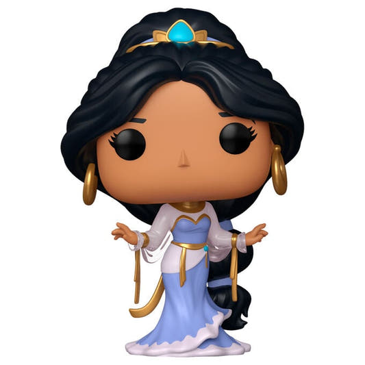 Figura Funko POP de Jasmine de Aladdin con vestido lila