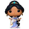 Figura Funko POP de Jasmine de Aladdin con vestido lila