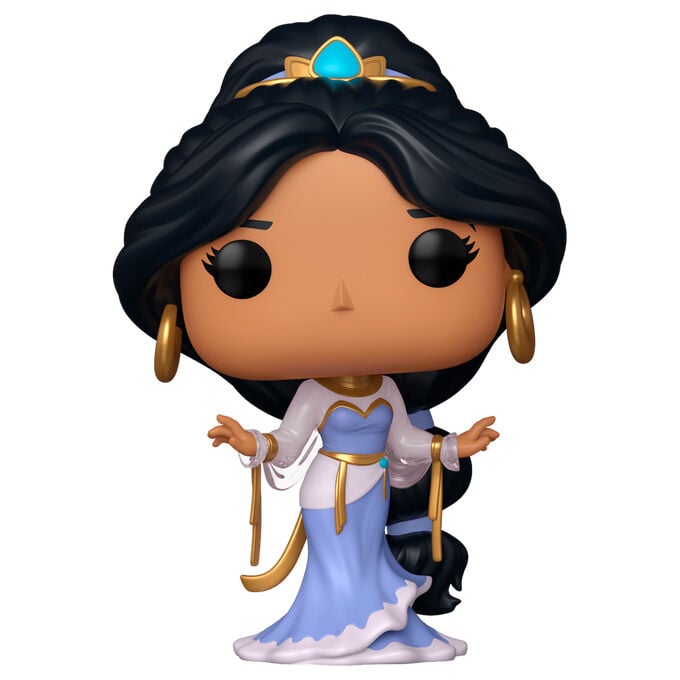 Figura Funko POP de Jasmine de Aladdin con vestido lila