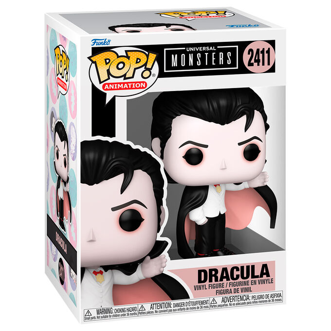 Figura Funko POP! Universal Monsters Dracula con capa negra - 2