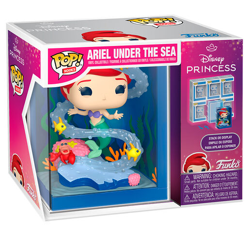 FUNKO POP! Nooks Ariel Under the Sea de La Sirenita en escena submarina - 2