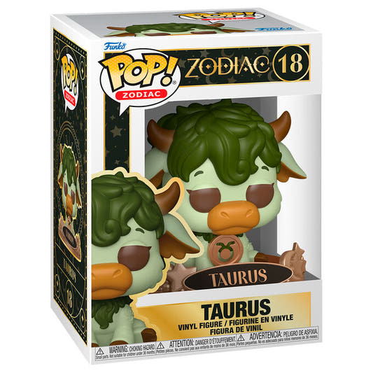 Figura Funko POP! Zodiac Taurus de vinilo con cuernos y base TAURUS - 2