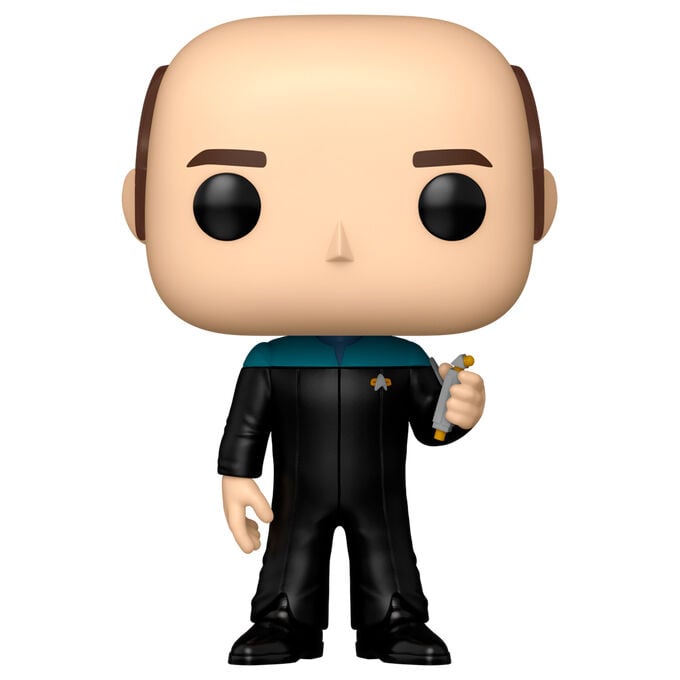 Figura Funko POP! de The Doctor de Star Trek con uniforme negro