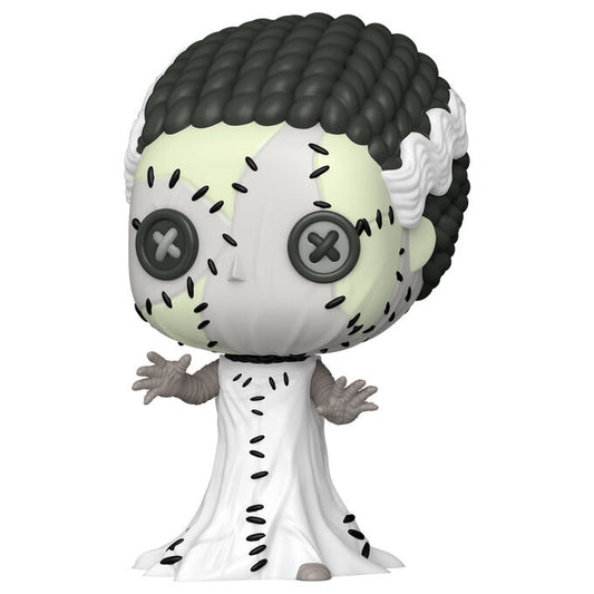Figura Funko POP! Universal Monsters Patchwork Bride con vestido blanco y costuras