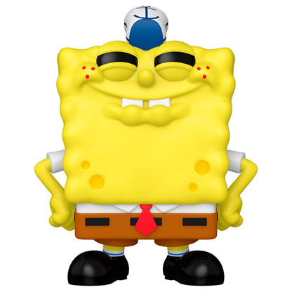 Figura Funko POP! de Bob Esponja con gorra azul