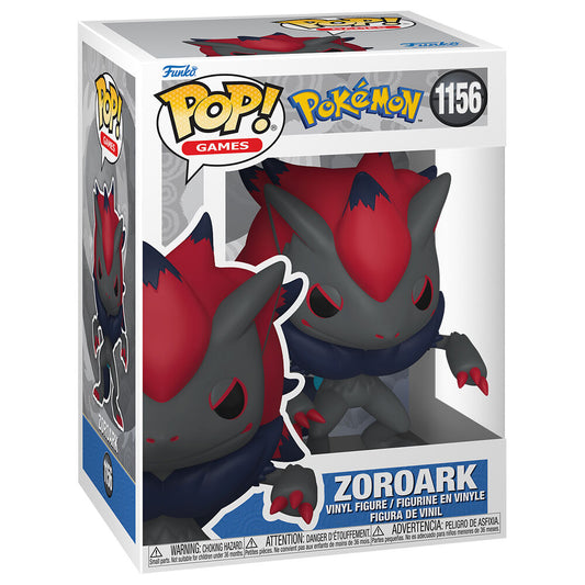 Figura Funko POP! de Zoroark con melena roja y negra - 2