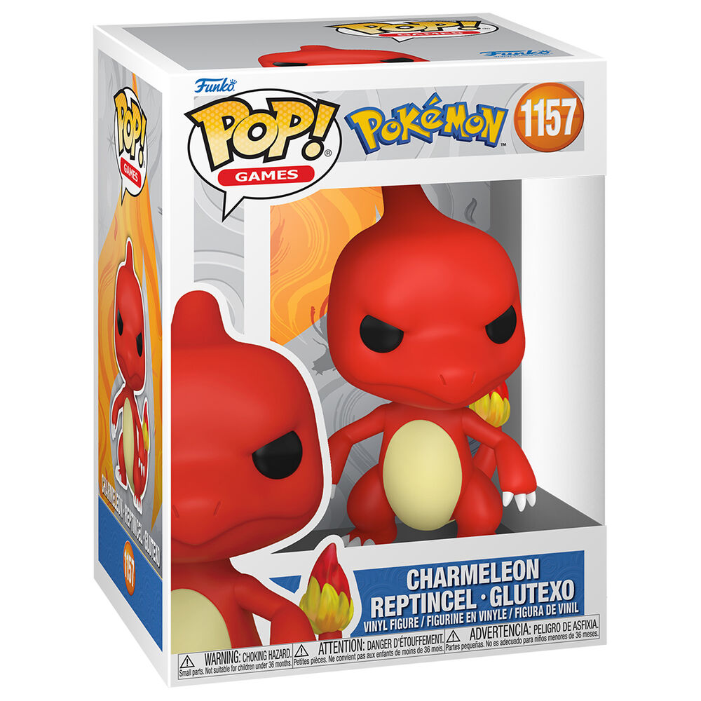 Figura Funko POP! de Charmeleon con llama en la cola - 2