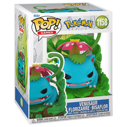 Figura Funko POP Premium de Venusaur con flor y enredaderas - 2