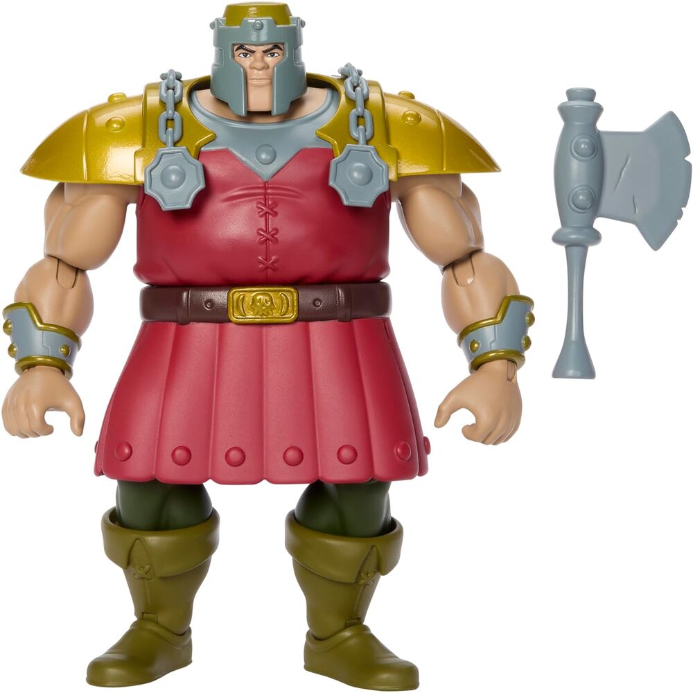 Figura articulada de Ram Man MATTEL con armadura y hacha