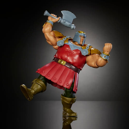 Figura articulada de Ram Man MATTEL con armadura y hacha - 4