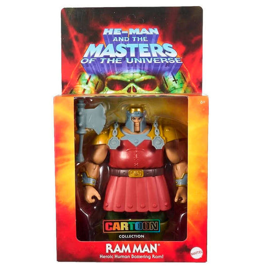 Figura articulada de Ram Man MATTEL con armadura y hacha - 6