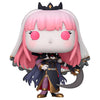 Figura Funko POP! de Mori Calliope con cabello rosa y guadaña