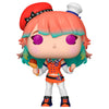 Figura Funko POP! de Takanashi Kiara con atuendo naranja y azul