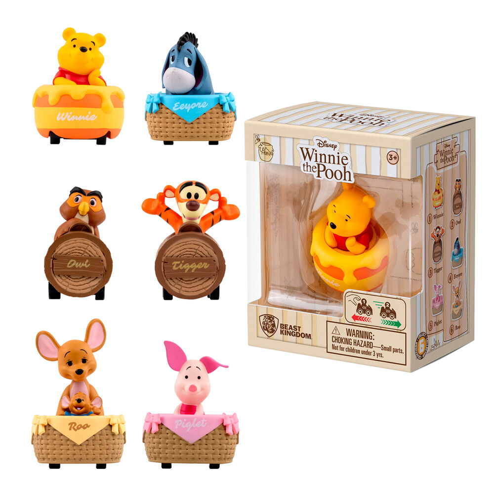 Figura surtida de Winnie the Pooh Disney de PVC - 2