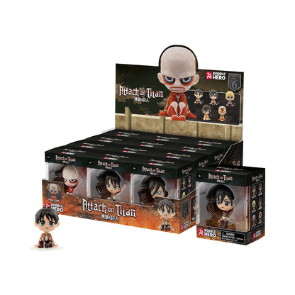 Figura chibi surtida de Attack on Titan de 6,3 cm
