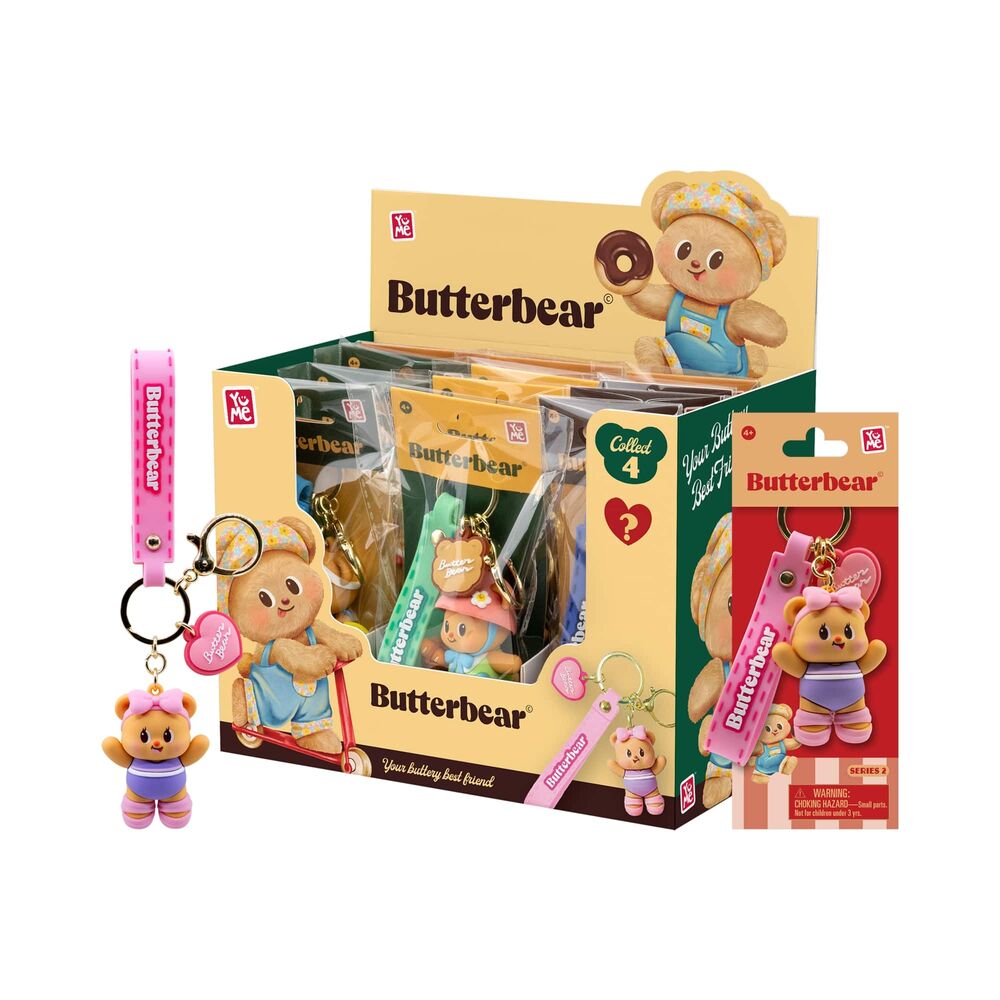 Llavero figura Butterbear Everyday Serie 2 de 5 cm - 2